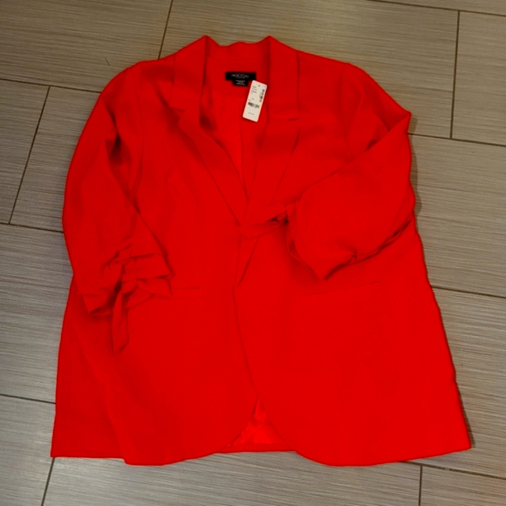 Women Red beautiful blazer